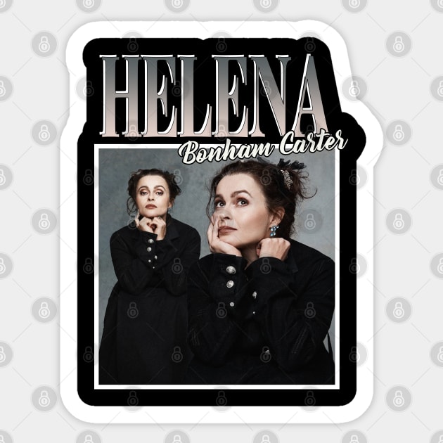 Helena Bonham Carter Sticker by TeesBySilvia